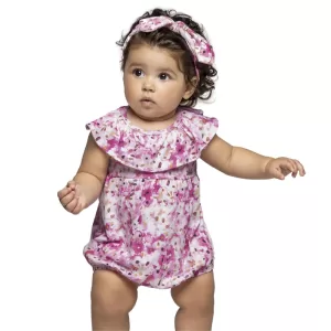 Body bebê Menina com faixa Colorríta